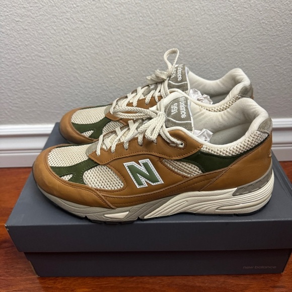 New Balance 991 Aime Leon Dore MiUK Tan Size 11